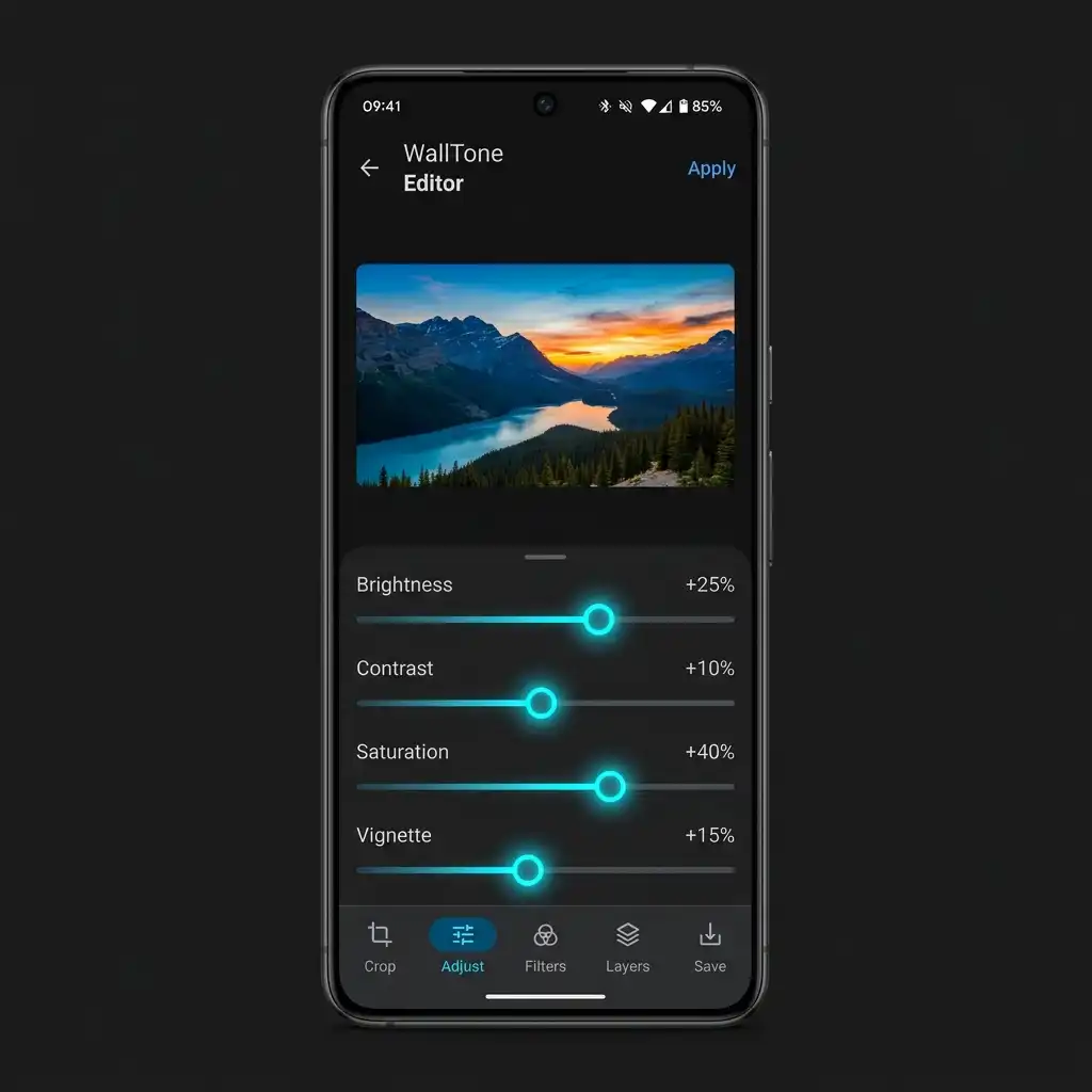 WallTone App Screenshot